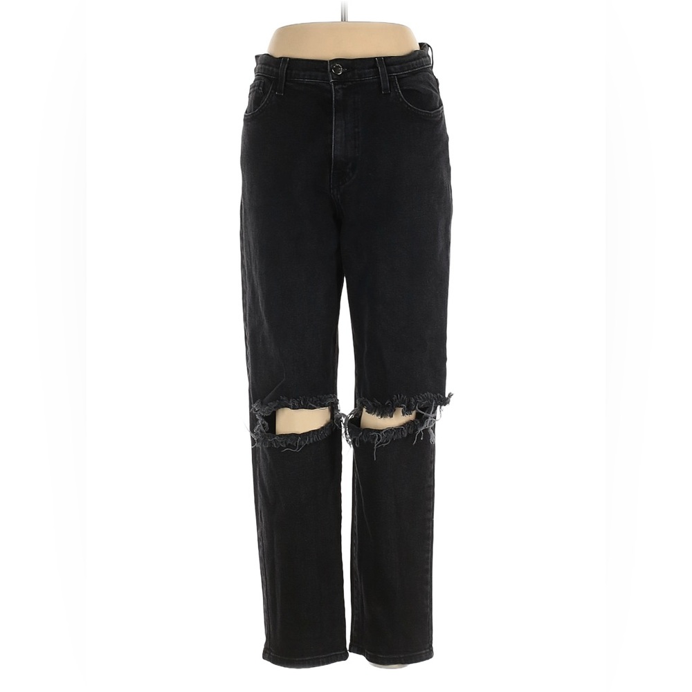 Black dad jeans